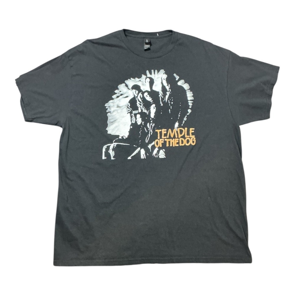 Temple of the Dog Band T-Shirt Mens Black Grunge Rock Graphic Tee 2XL